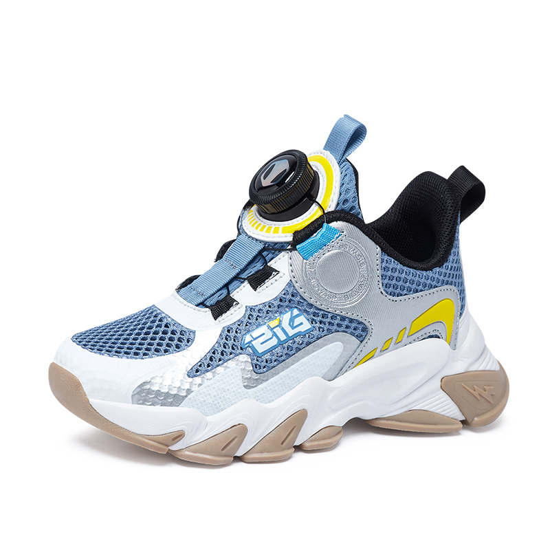 Tide Runs Low Детские Беговые Кроссовки Kids' BIG WASP, Черный Серый — фото 2