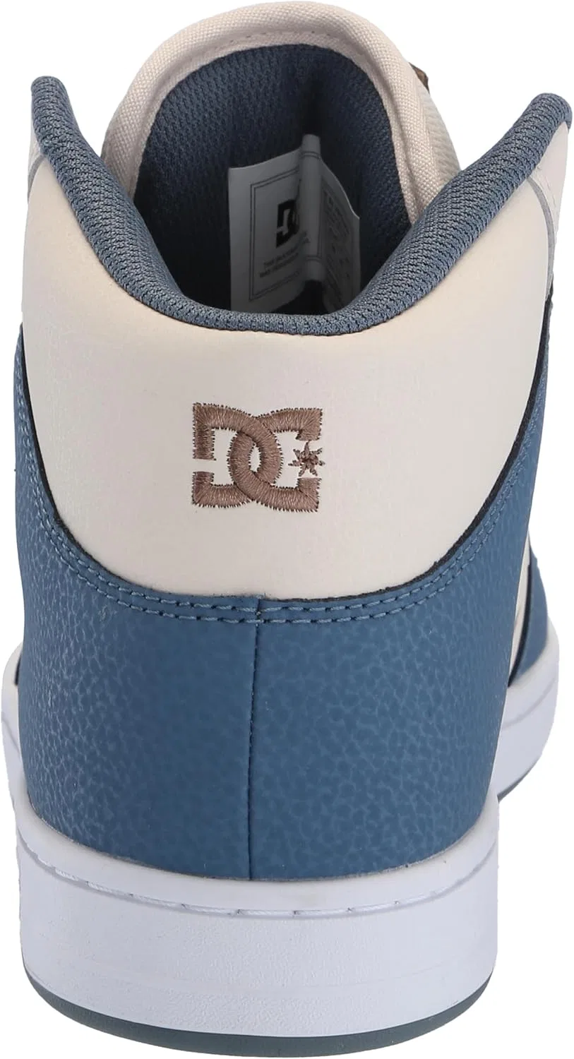 Кроссовки для скейтбординга DC Shoes Manteca 4, серый/синий/белый — фото 3