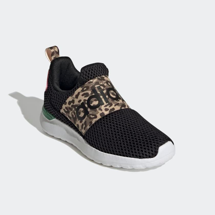 Беговые кроссовки Adidas Lite Racer Adapt 4.0, черный/розовый — фото 4