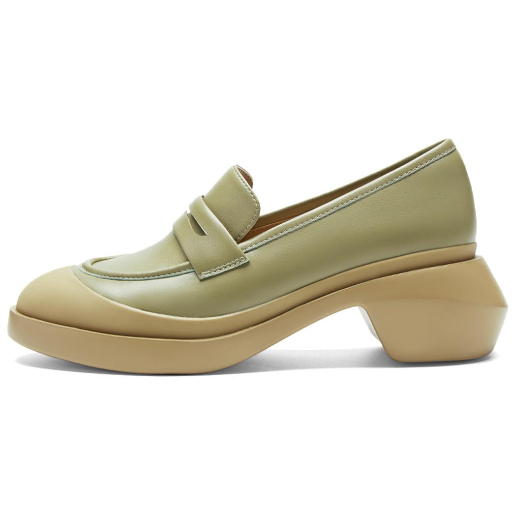 NINE WEST Лоферы женские 5,5 см абрикос, цвет Apricot — фото 3