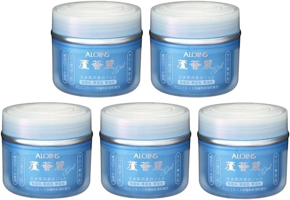 Увлажняющий гель для тела Aloins с алоэ и плацентой, 170 г Aloins Cosmetics