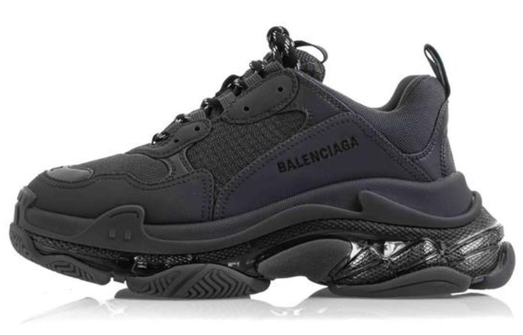 Кроссовки Balenciaga Triple S Clear Sole Deep Blue Women's