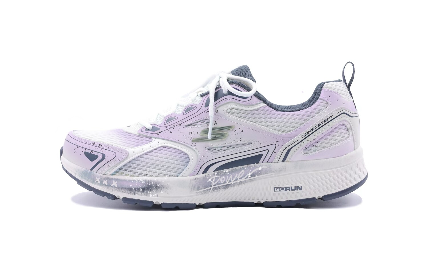 

Кроссовки мужские низкие фиолетовые Skechers