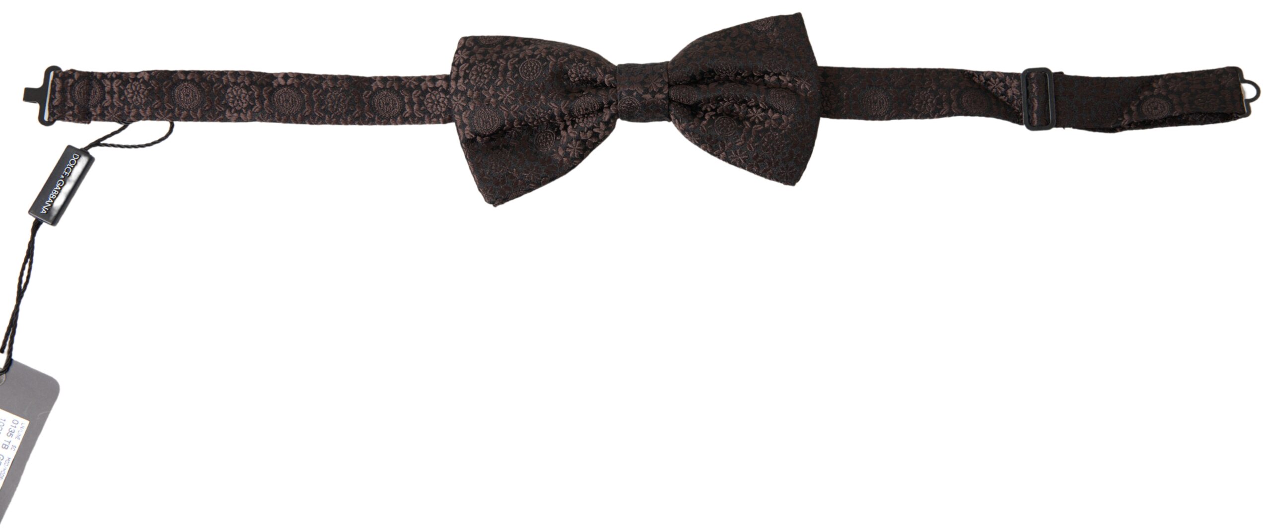 

Элегантный шелковый коричневый галстук-бабочка Dolce & Gabbana