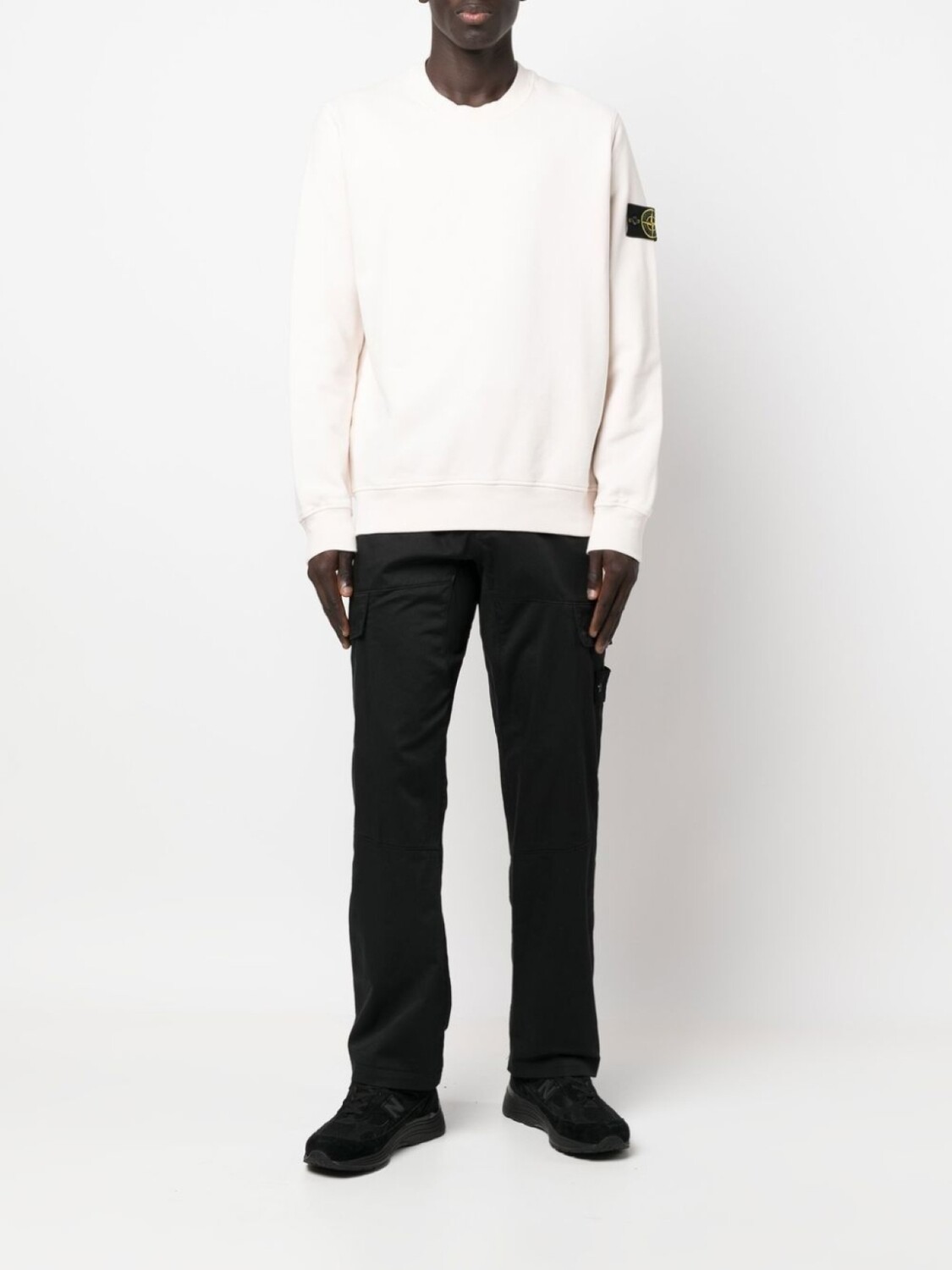 Stone Island толстовка с нашивкой Compass, нейтральный цвет — фото 2