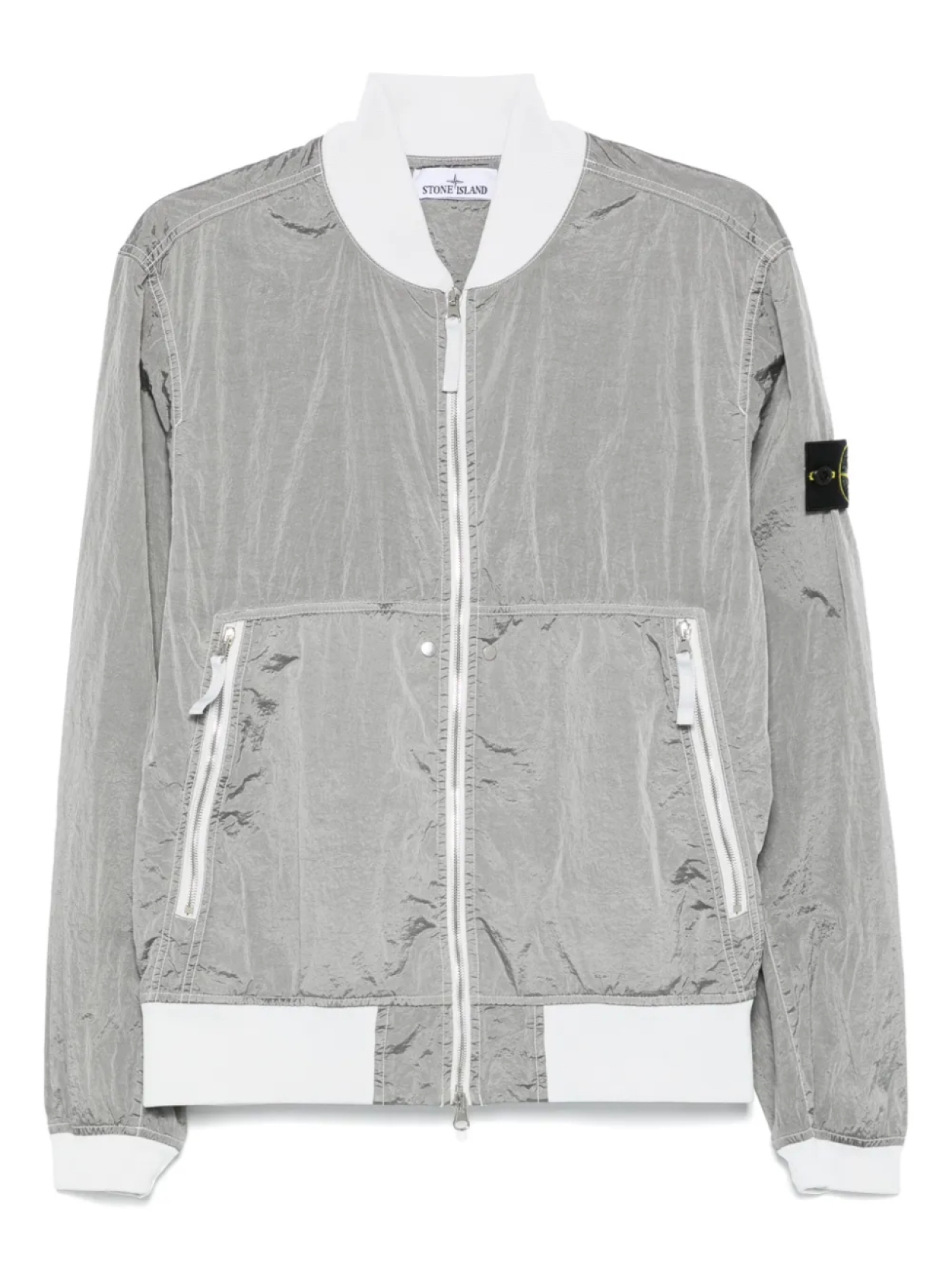 

Куртка с значком компаса Stone Island, серый