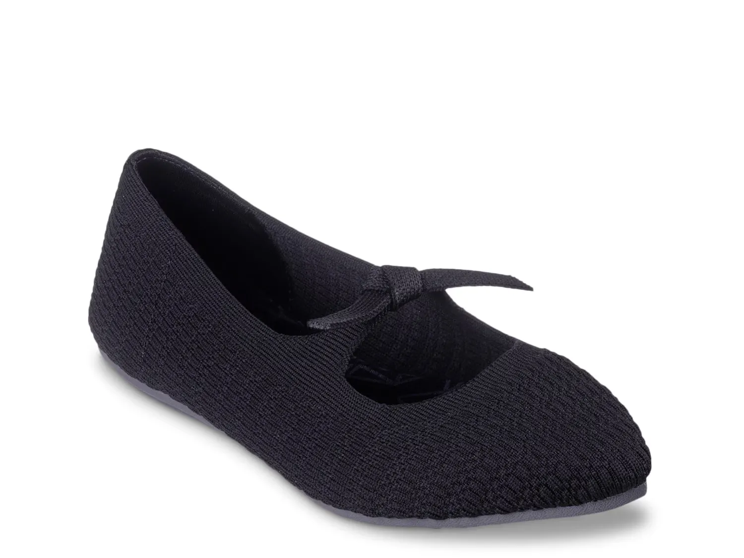 

Балетки Cleo Point Nostalgic Days Skimmer Flat Skechers, черный