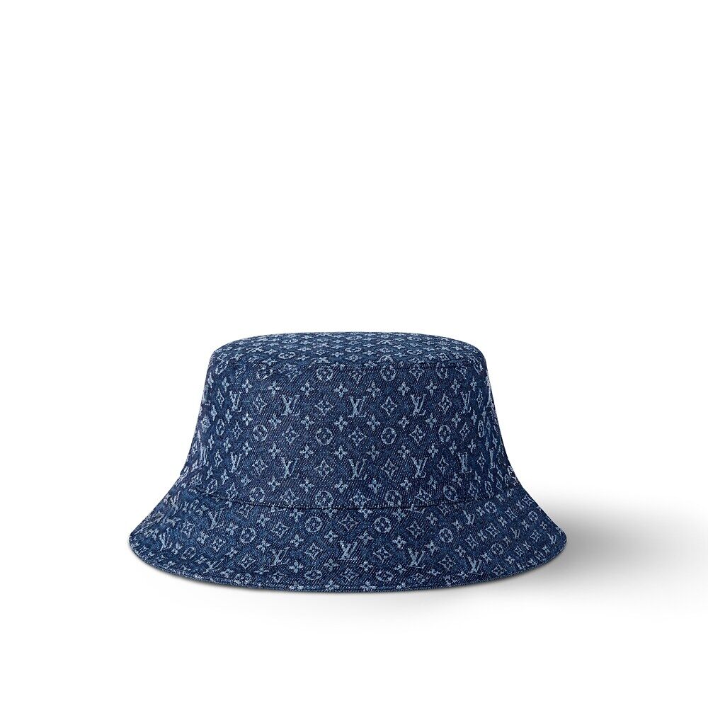 

Повседневная двусторонняя панама Louis Vuitton, синий
