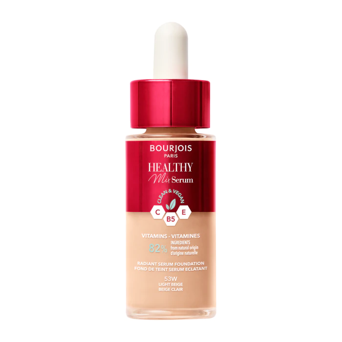 

Тональная основа Healthy Mix Serum Foundation Bourjois, 53W