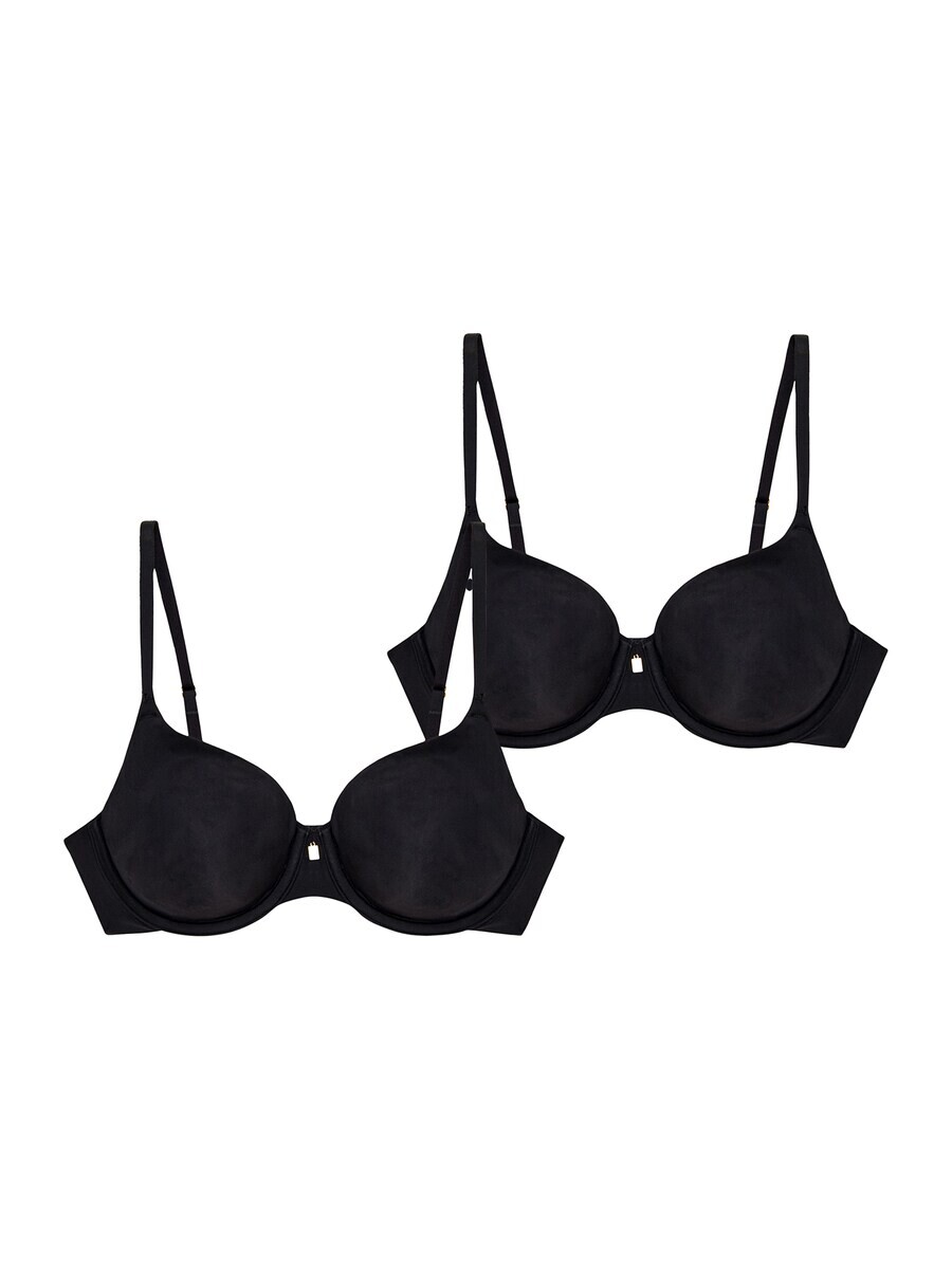 

Бюстгальтер на косточках TRIUMPH T-shirt Bra Body Make-Up Essentials, черный
