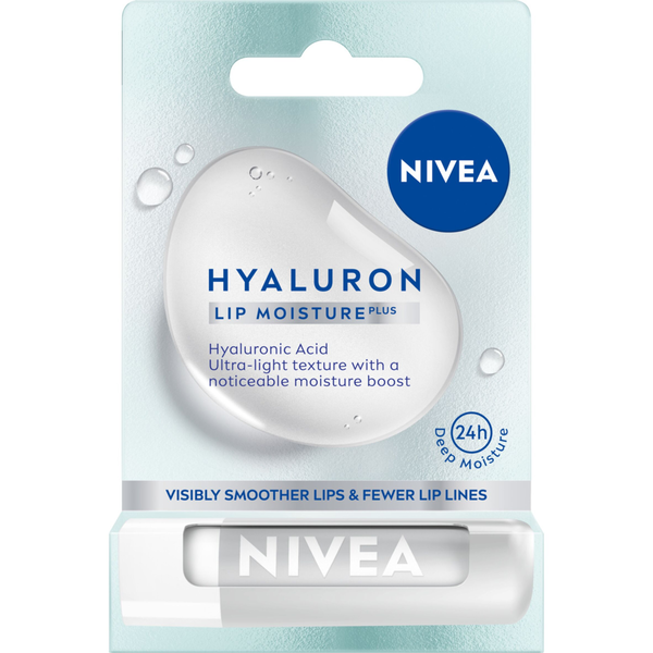

Увлажняющий бальзам для губ, 4,8 г Nivea Hyaluron lip moisture plus
