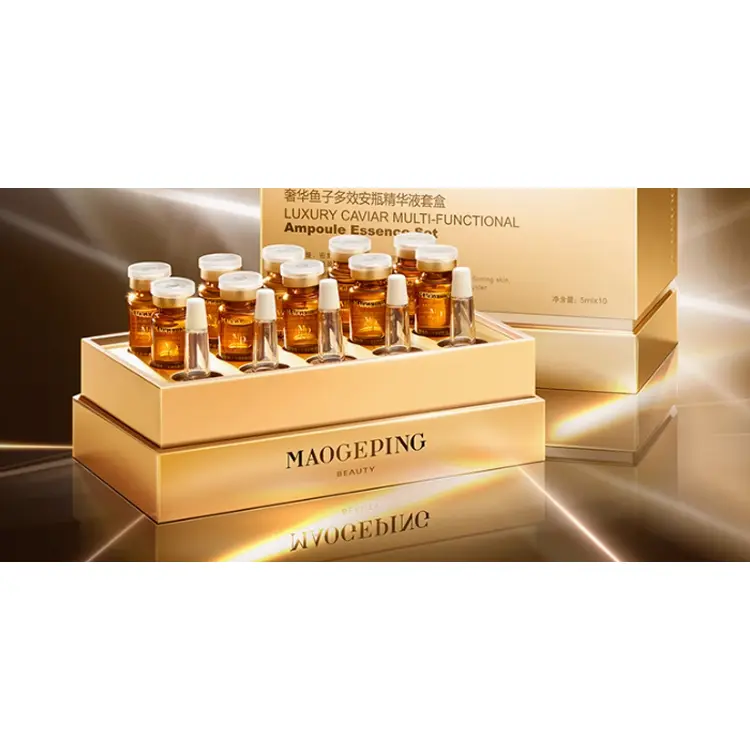 Сыворотка Luxury Style Caviar для увлажнения, питания и подтяжки MAOGEPING, 5ml*6 — фото 4