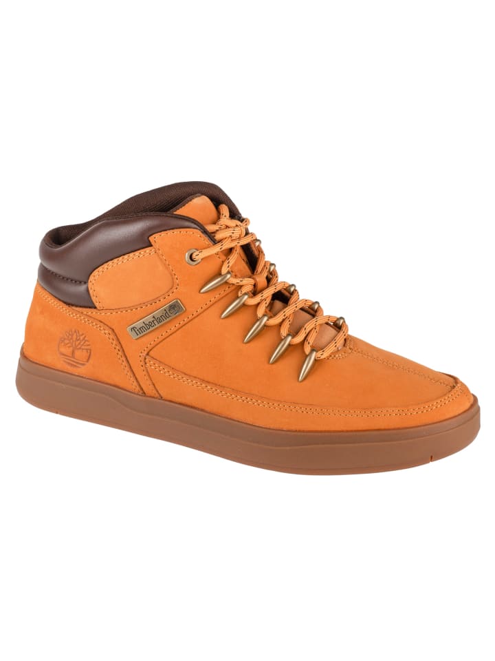 

Кроссовки на шнуровке Timberland Davis Square Mid, желтый