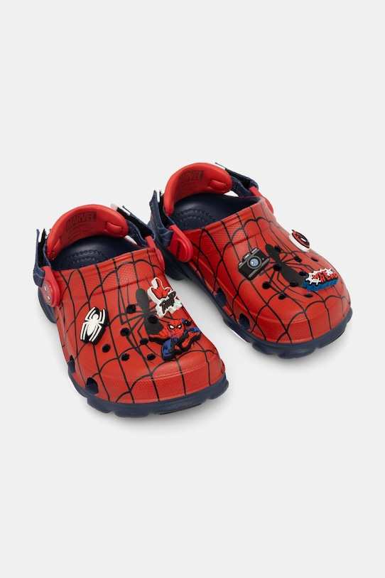 

Шлепанцы Spider-Man All Terrain Clog Crocs, красный