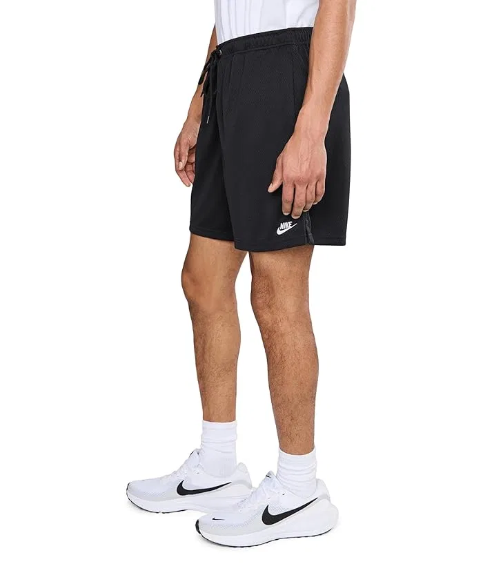 Шорты Mesh Flow Nike, Black/White — фото 3