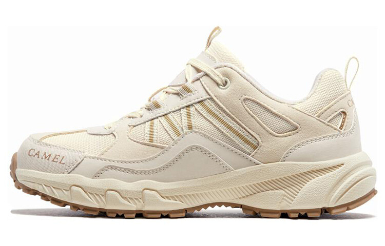 

Кроссовки женские Panlong Hiking Shoes с низким верхом бежевого цвета Camel
