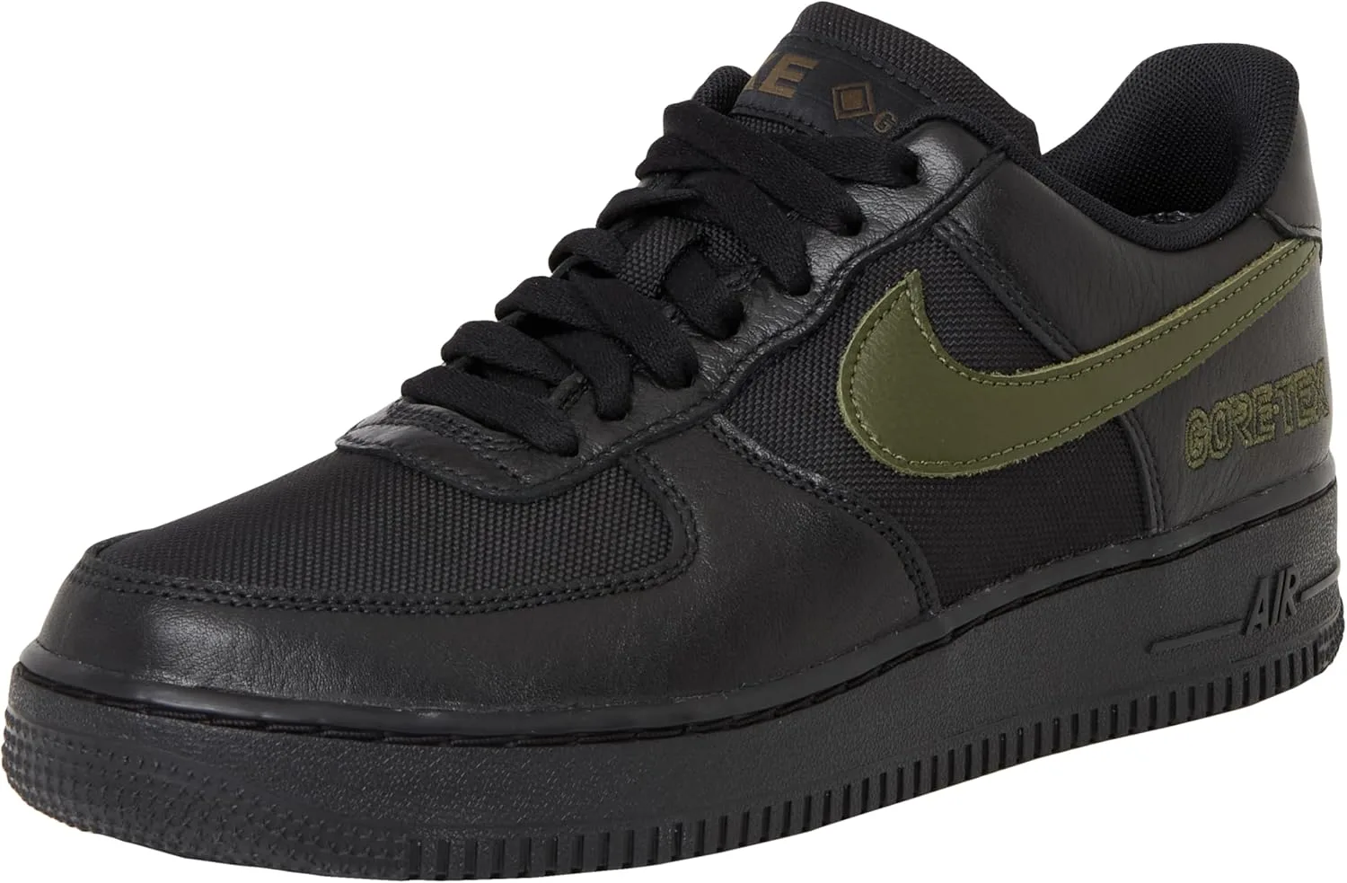 Мужские кроссовки Nike Air Force 1 Low Gore-tex, черный/хаки