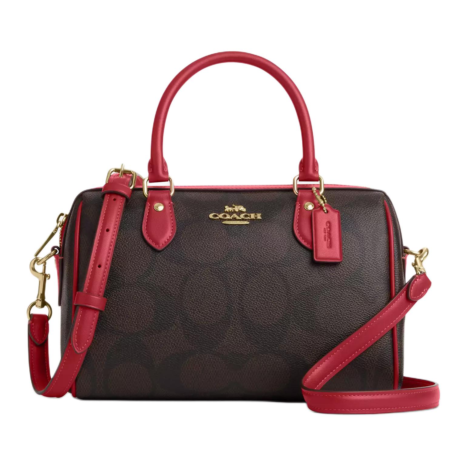 

COACH Сумка для боулинга из прорезиненной ткани