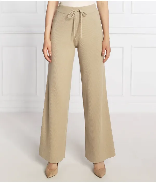 Вязаные брюки relaxed fit Tommy Hilfiger, бежевый