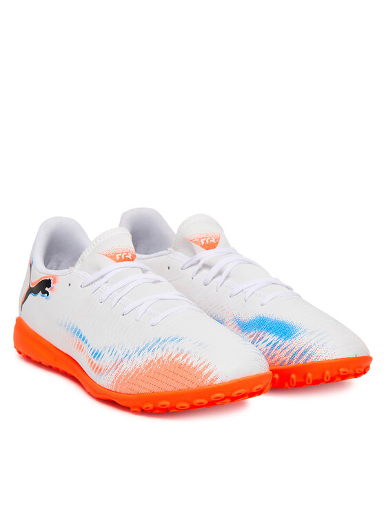 Футбольные бутсы Future 8 Play Tt 108605 01 Puma, белый — фото 2