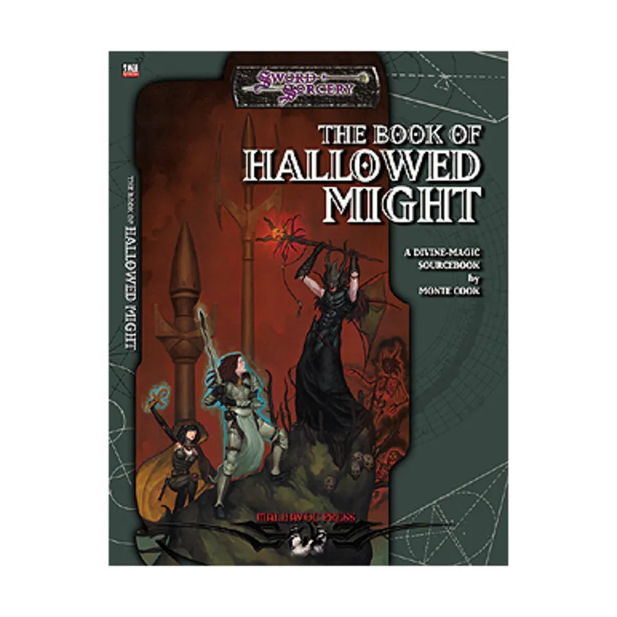

Book of Hallowed Might #1 (3.5), Malhavoc Press (d20), мягкая обложка