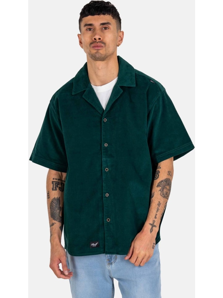 

Футболка Resort Cord Shirt Reell, зеленый