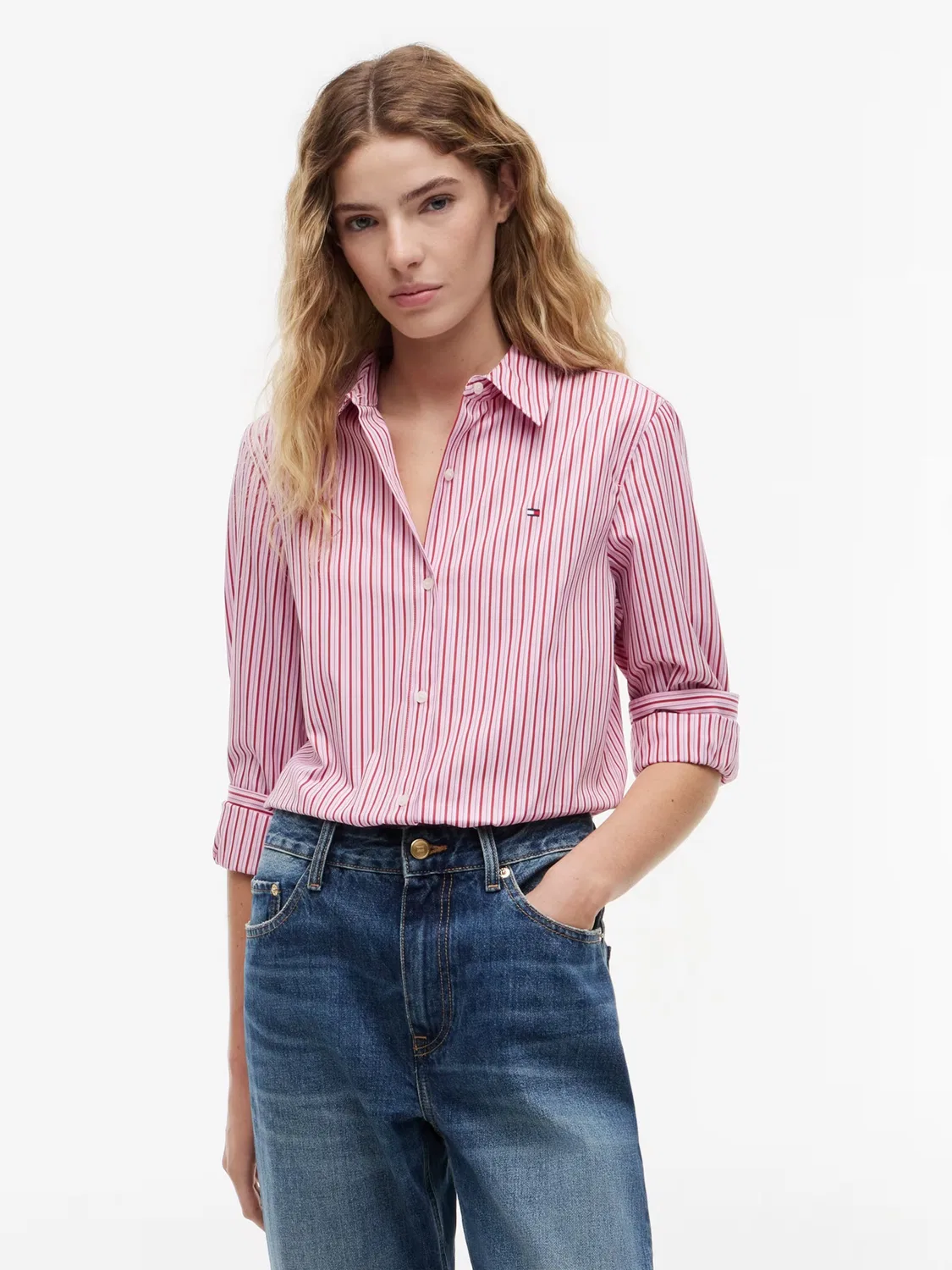Блузка Tommy Hilfiger, Rose — фото 3