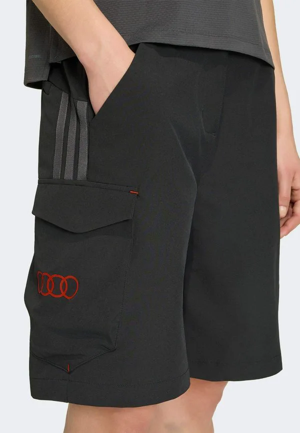 Шорты для активного отдыха механиков команды audi revolut f1 Adidas Performance, Black — фото 3