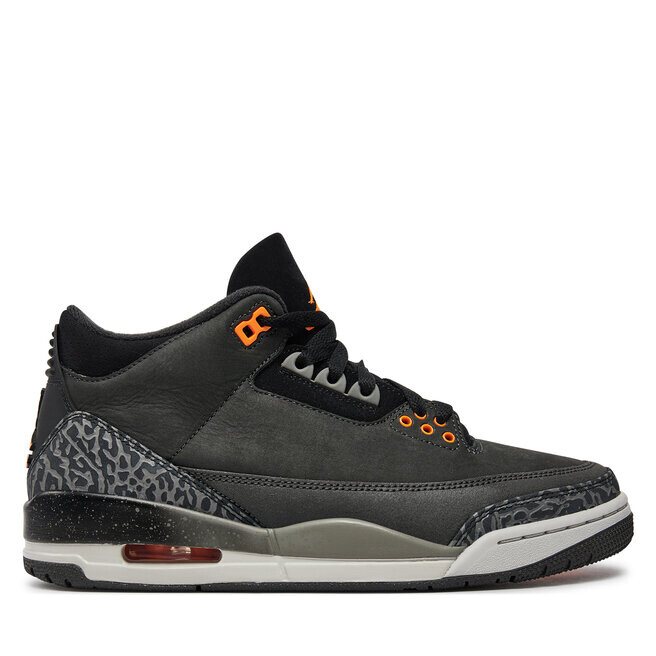 

Кроссовки Nike Air Jordan 3 Retro CT8532 080 Night Stadium/Total Orange, серый