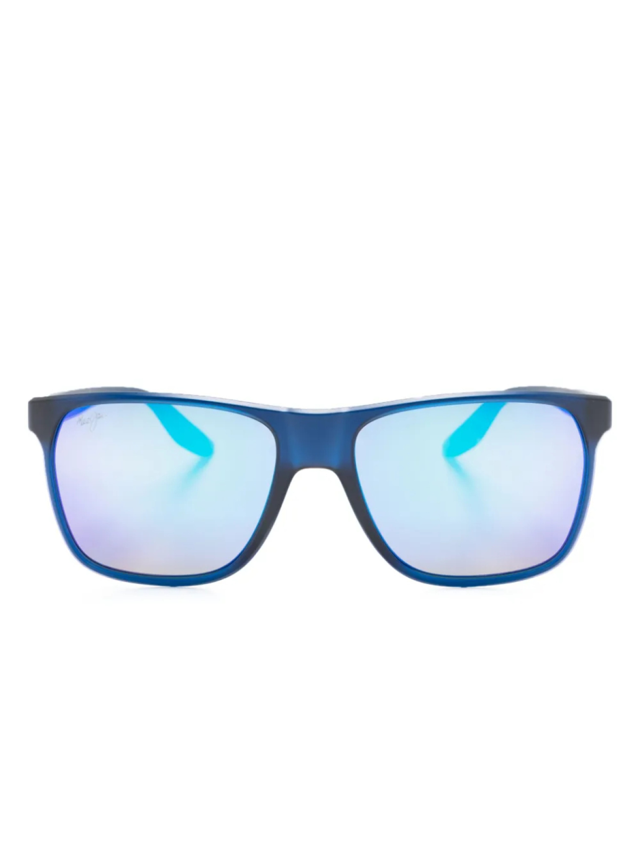 

Maui Jim солнцезащитные очки Pailolo в квадратной оправе, синий