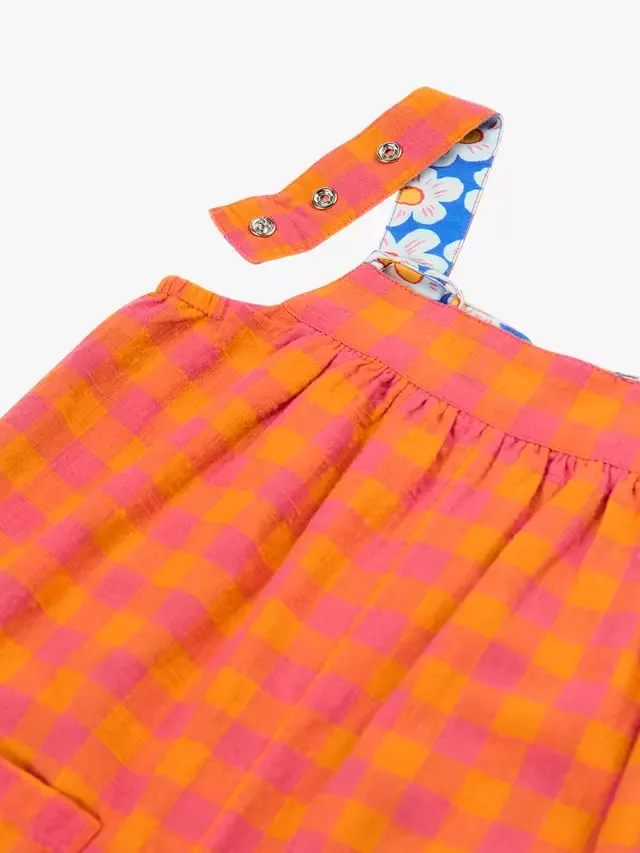 Детский двусторонний комбинезон Sylvie, цвет Spark Check/Daisy Frugi — фото 4