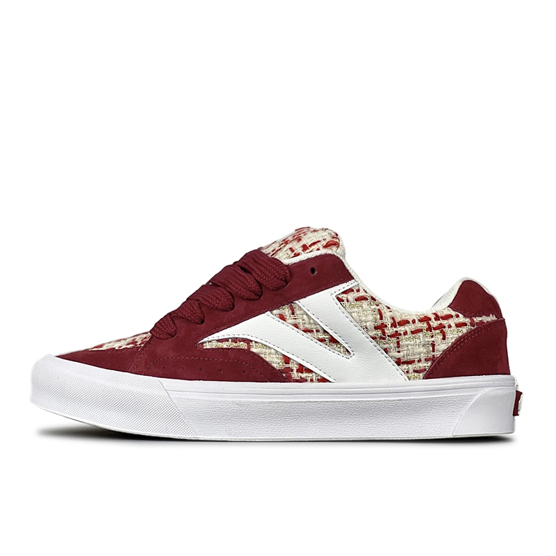 

Кроссовки VFDF Skateboarding Shoes Women's Low-top Red/white, красный