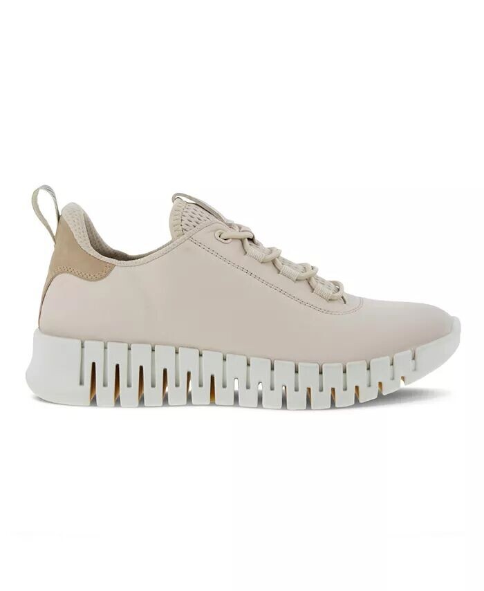 Женские кроссовки Gruuv Lace Up Ecco, слоновая кость/кремовый — фото 2