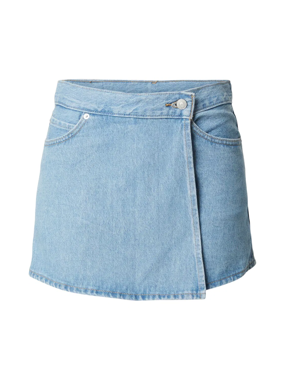 Зауженного кроя юбка SKORT Levi S, синий деним