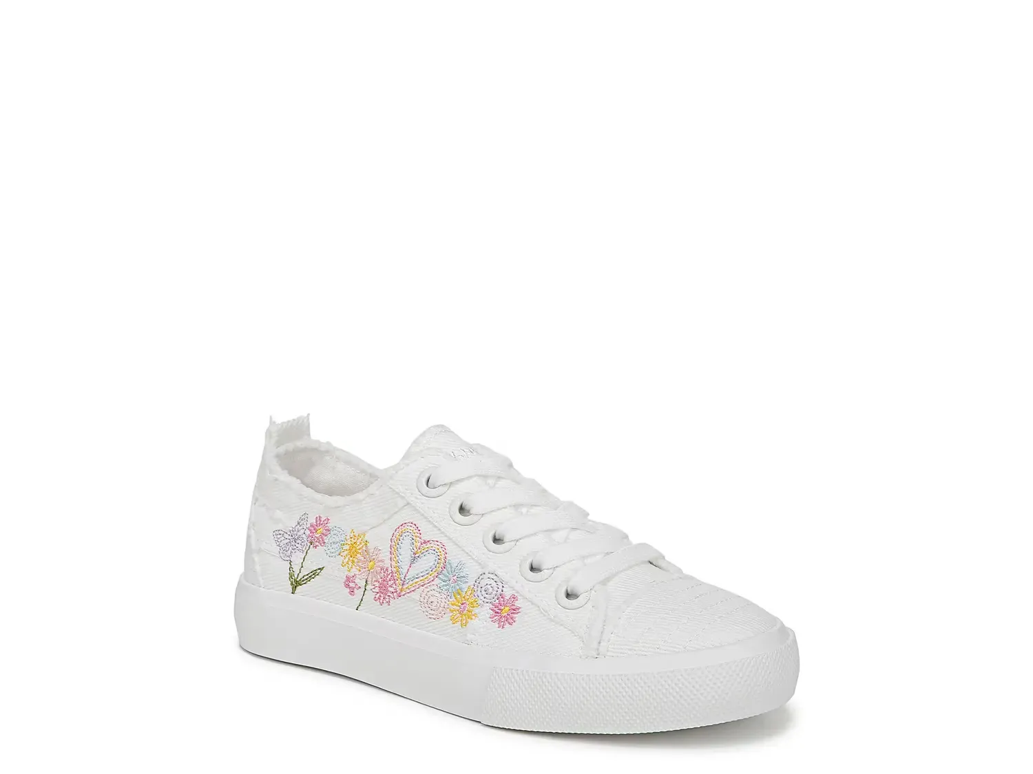 

Яркие кроссовки - детские Blowfish Malibu, White/Pink/Multicolor Floral Embroidery