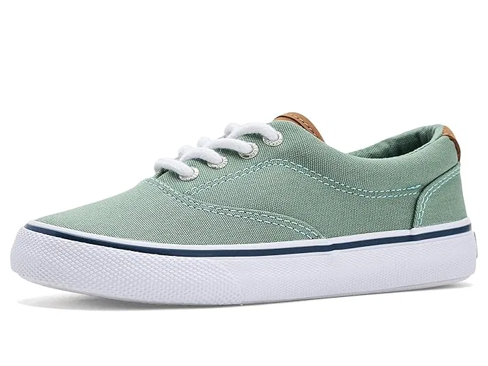 Кроссовки на шнуровке Cvo Striper II Sperry Kids, Sage Green Canvas