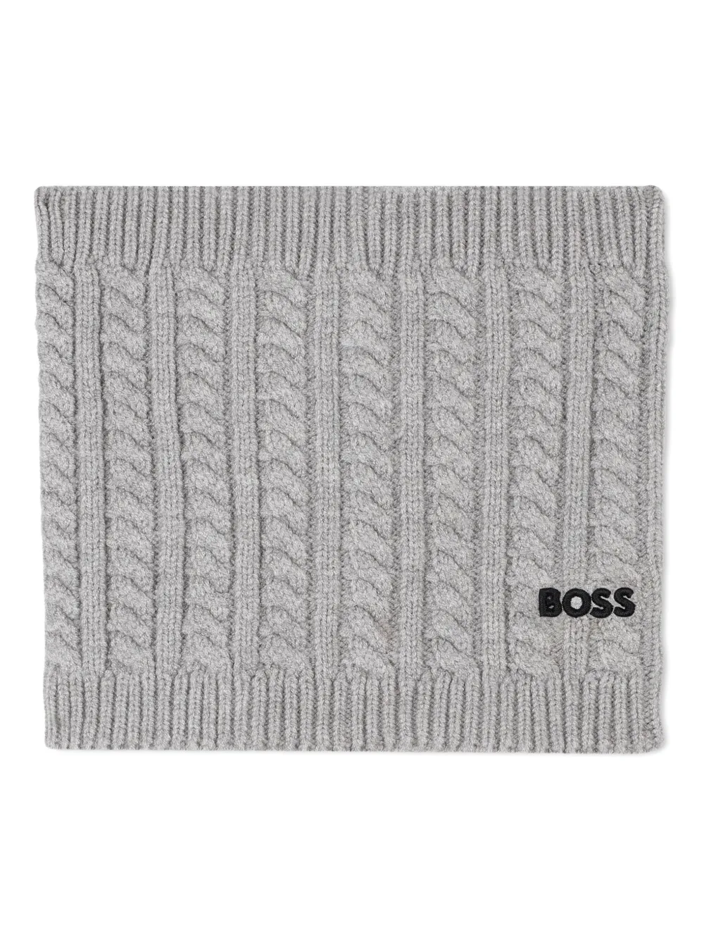 

Манишка фактурной вязки Boss Kidswear, серый