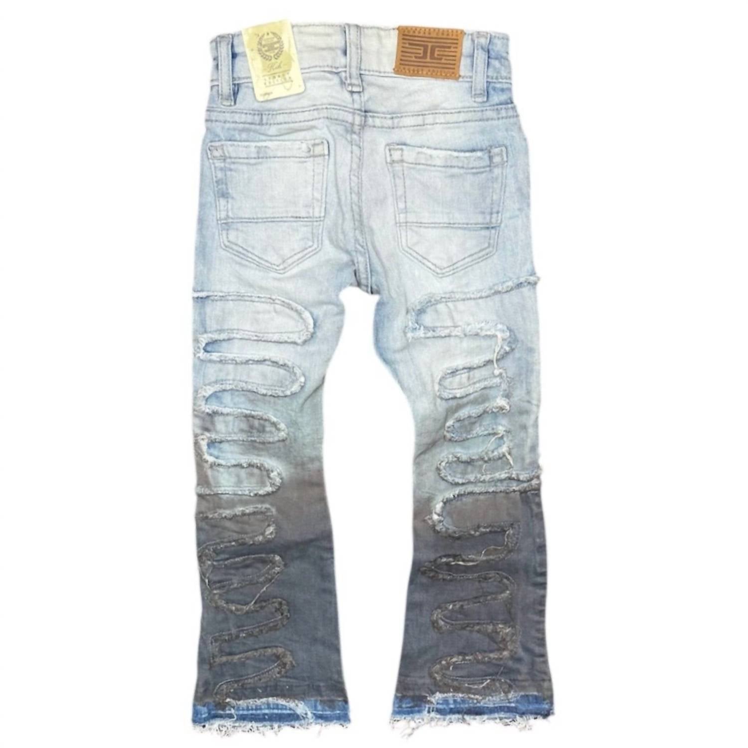 Детские джинсы Oasis Denim Stacked, цвет Blue Wave JORDAN CRAIG — фото 2