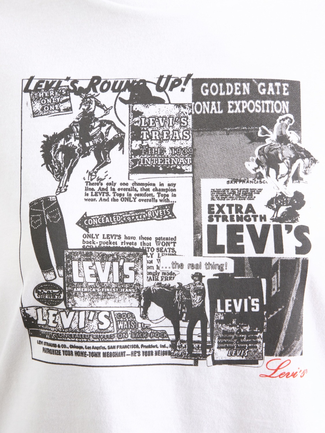 LEVI'S  Футболка 'Perfect Tee' в белом цвете — фото 2