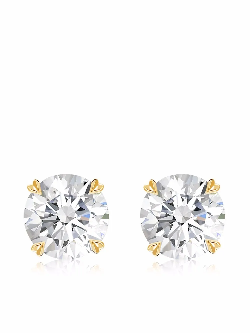 

Серьги-гвоздики из желтого золота с бриллиантами Windsor 1.80ct Pragnell, золотой