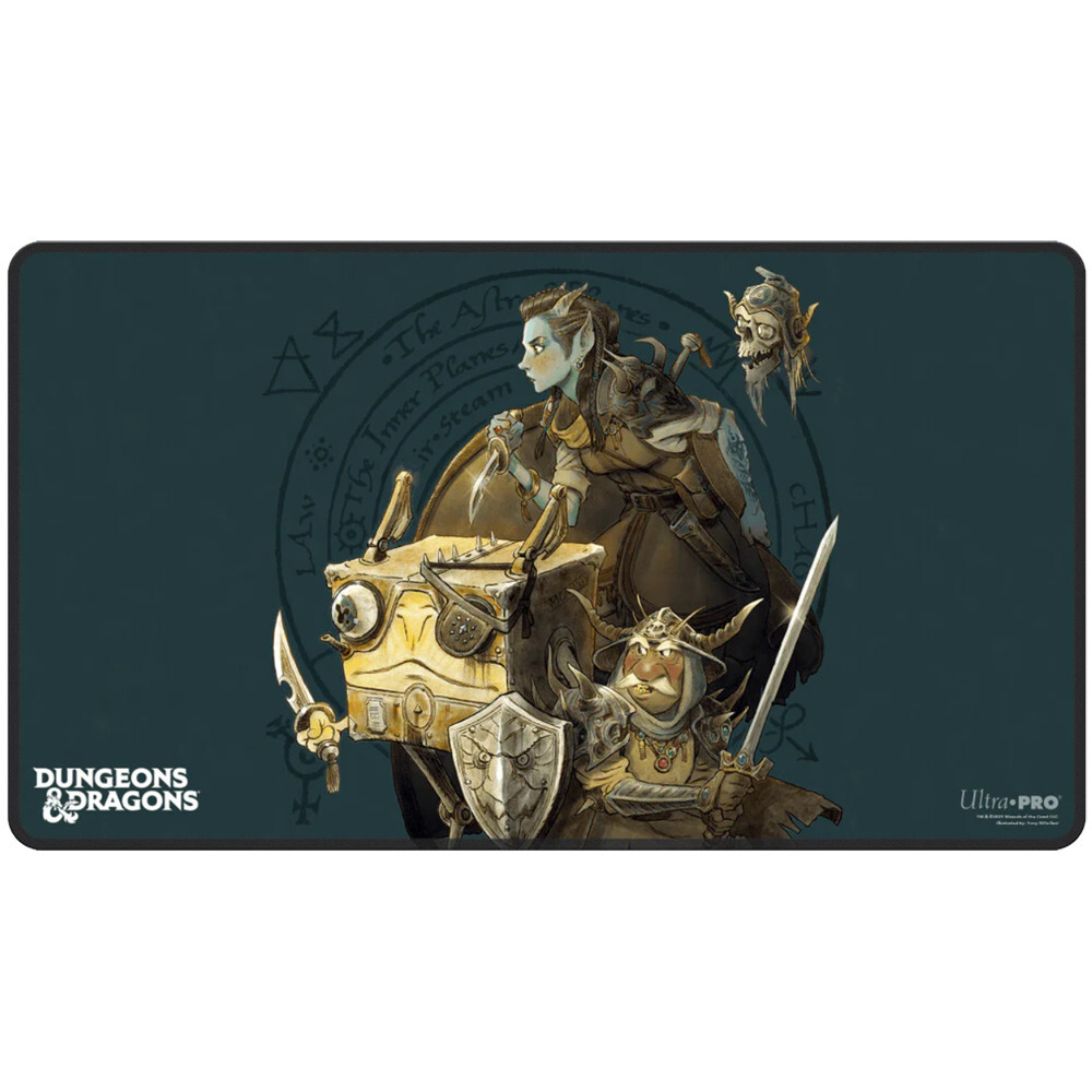 

Аксессуары Ultra Pro D&D Black-Stitched Playmat: Planescape - Adventures in the Multiverse - Turn of Fortune’s Wheel (Alt Art)