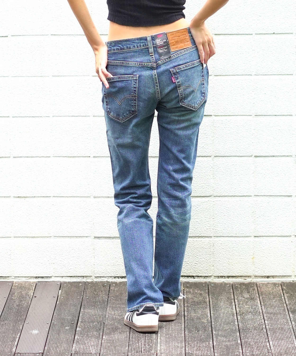 [LEVI'S] 502 Regular Tapered Antique Wash — фото 4