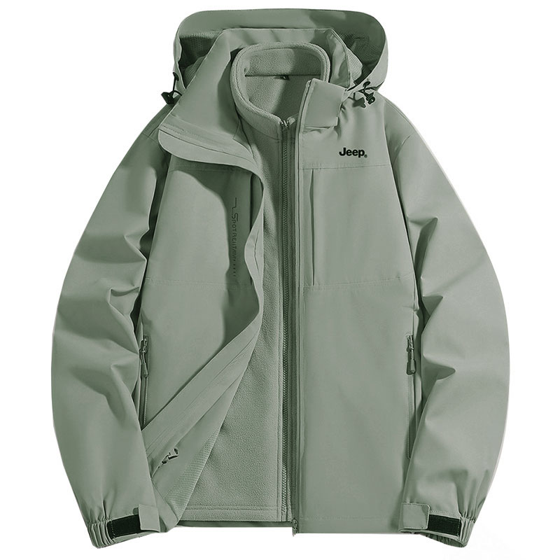

Jeep Куртка Unisex, Army Green (Shell Clothing Sets+Fleece Liner)