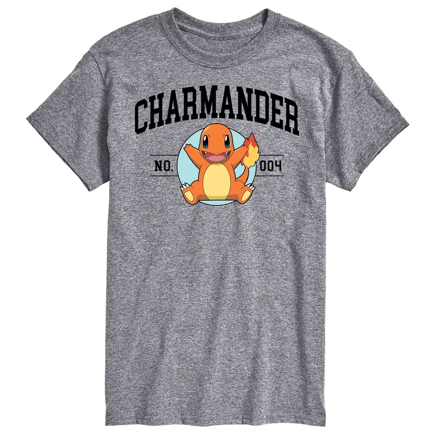 

Мужская футболка с рисунком Pokemon Charmander № 4 Licensed Character