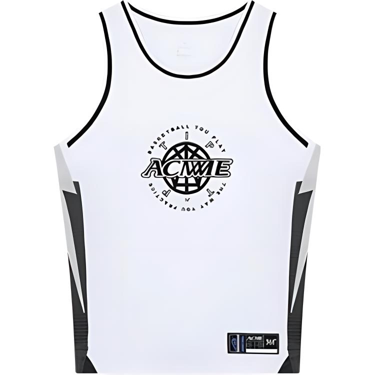 

Баскетбольная майка мужская Moderate Others 361°, raw белый/glacier серый