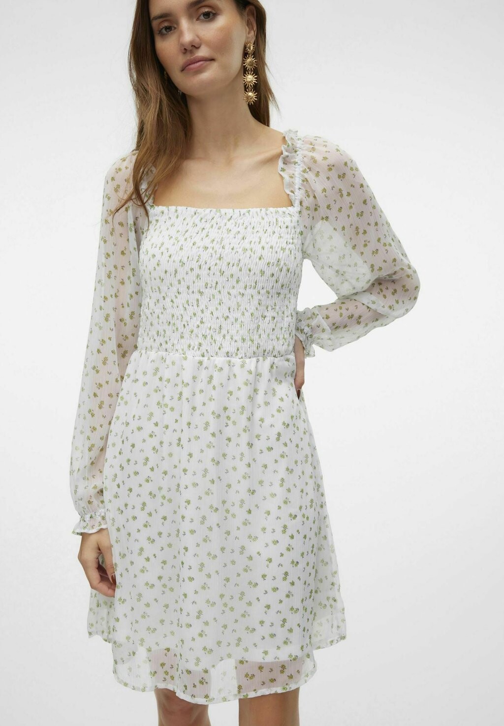 

Дневное платье VMSMILLA Vero Moda, кремовый