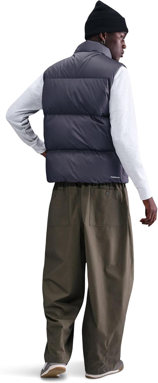 Жилет Nike мужской Therma-fit Club Puffer Vest 650, Iron Grey/White — фото 2