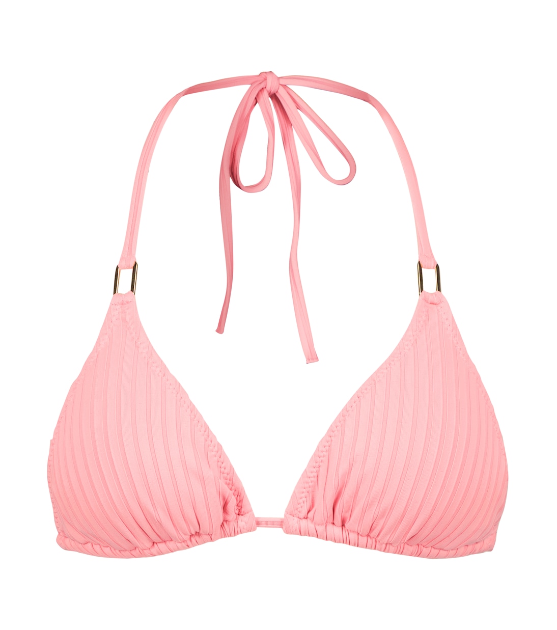 

Треугольный бикини-топ в Канкуне Melissa Odabash, Blush Ribbed