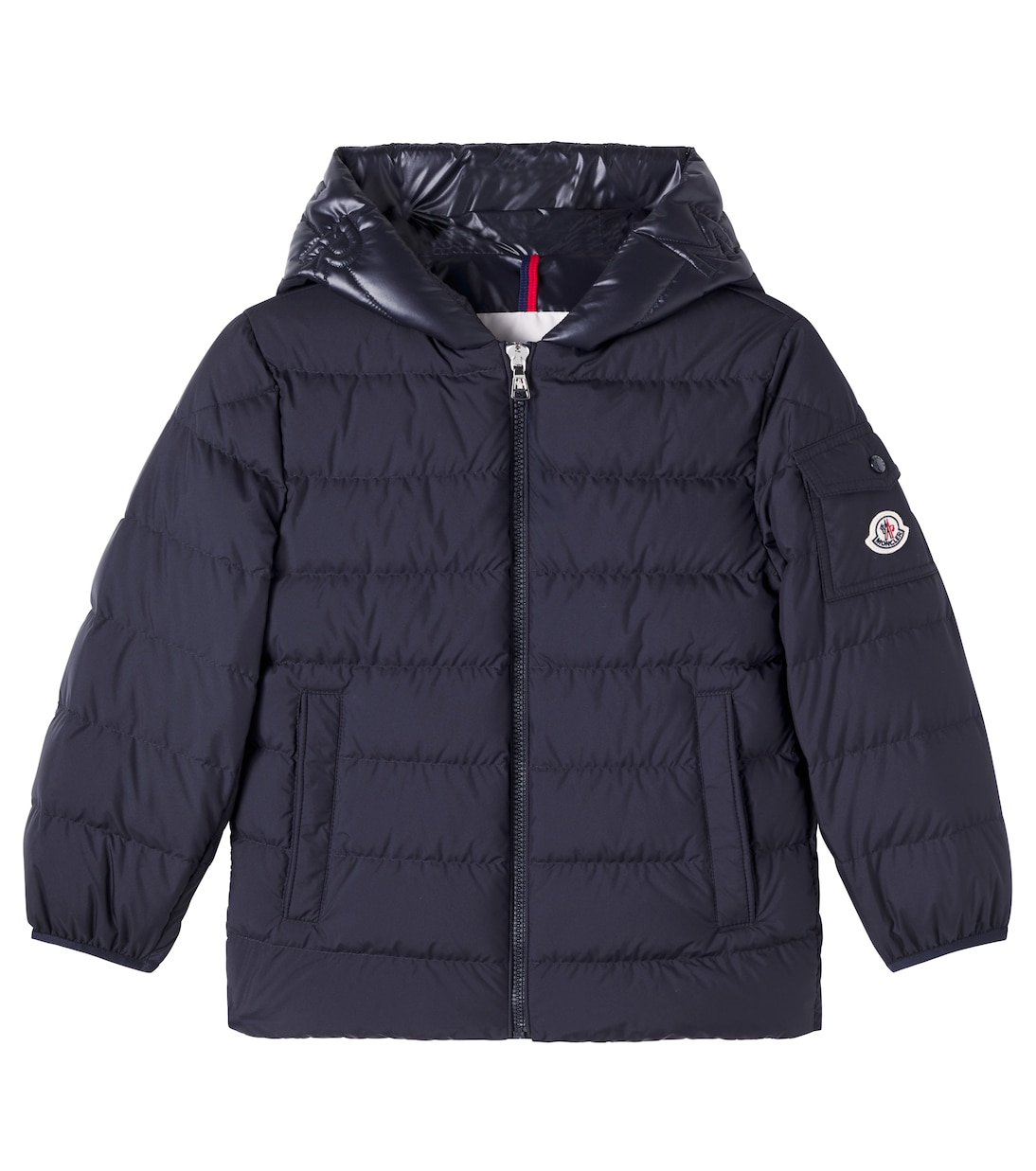 

Пуховик Najan Moncler Enfant, темно-синий