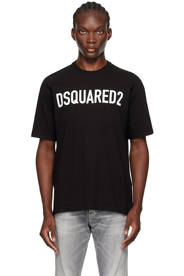 

Футболка свободного кроя Dsquared2, черный